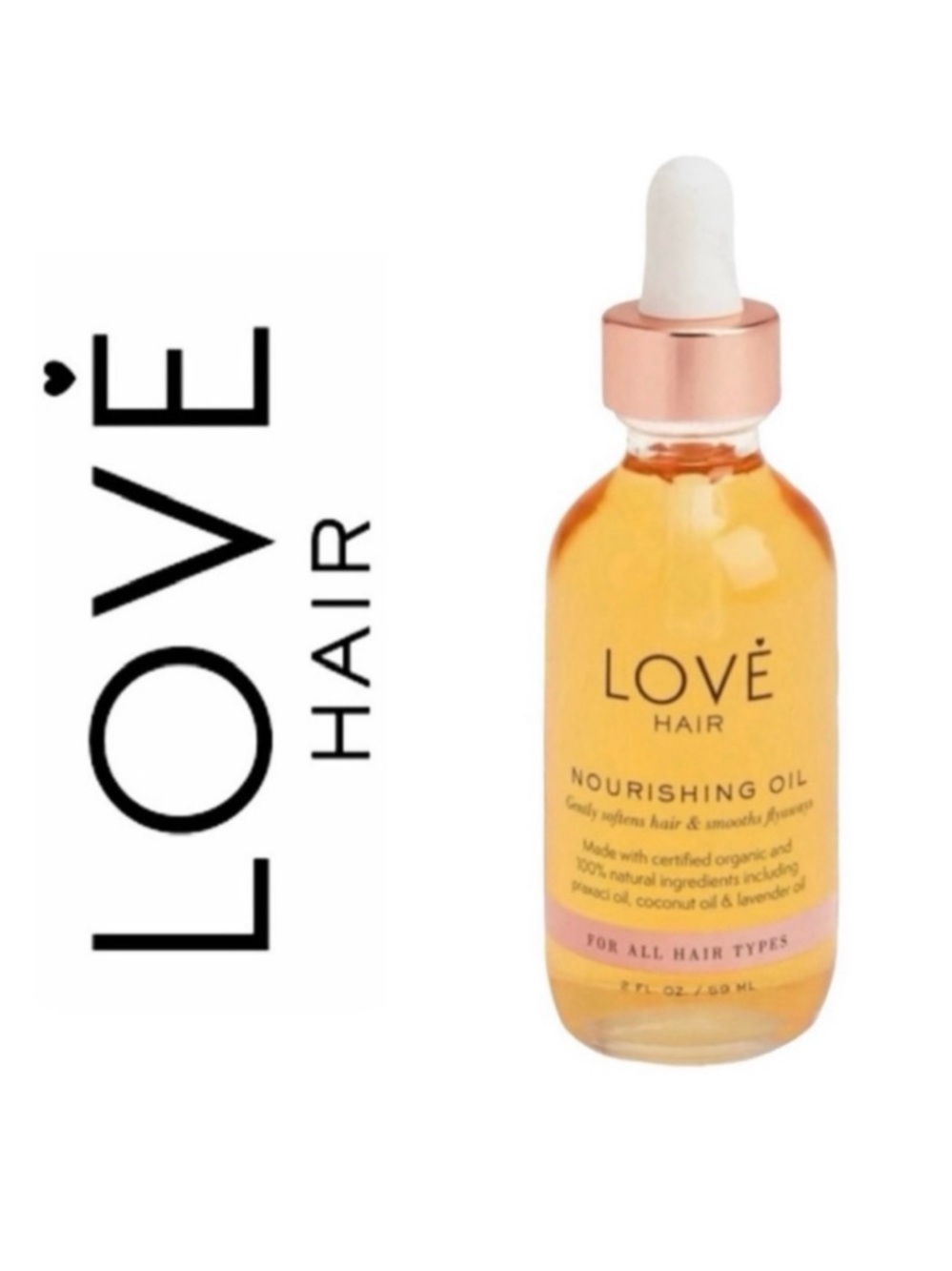 NWT Love Hair Nourishing Hair Oil Brand New in Box